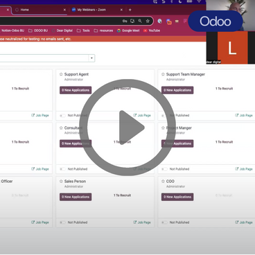 Webinar herhaling: Waarom Odoo een game-changer is voor dienstverlenende bedrijven
